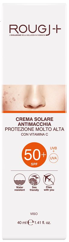 ROUGJ SOLARE SPF50+ VISO ANTIMACCHIA VITAMINA C 40 ML - Farmacia Murachelli Di Putelli dr. Giovanni