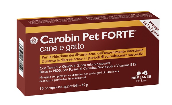 CAROBIN PET FORTE 30 COMPRESSE - Farmacia Murachelli Di Putelli dr. Giovanni