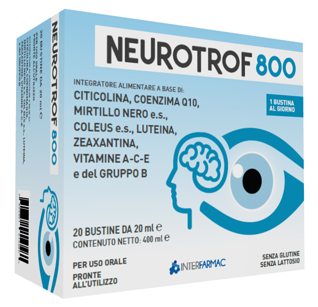 NEUROTROF 800 20 BUSTINE 20 ML - Farmacia Murachelli Di Putelli dr. Giovanni