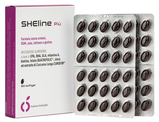 SHELINE PIU' MENOPAUSA 60 SOFTGEL - Farmacia Murachelli Di Putelli dr. Giovanni