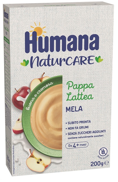 HUMANA PAPPA LATTEA MELA 200 G - Farmacia Murachelli Di Putelli dr. Giovanni