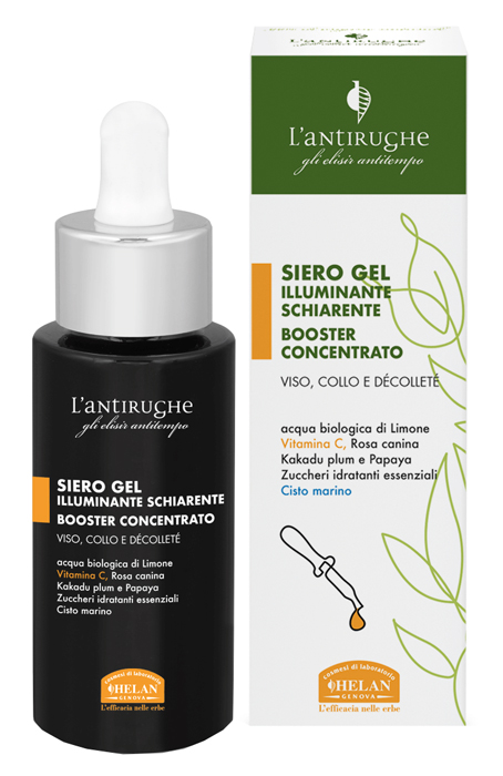 ELISIR ANTITEMPO L'ANTIRUGHE SIERO GEL ILLUMINANTE SCHIARENTE BOOSTER CONCENTRATO 30 ML - Farmacia Murachelli Di Putelli dr. Giovanni