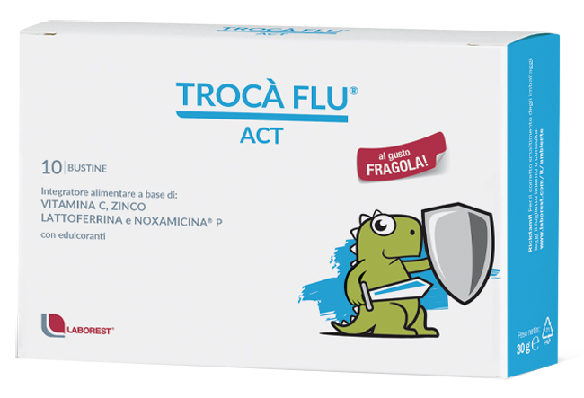 TROCA' FLU ACT 10 BUSTINE - Farmacia Murachelli Di Putelli dr. Giovanni