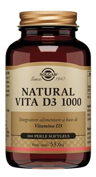 NATURAL VITA D3 1000 100 PERLE SOFTGEL - Farmacia Murachelli Di Putelli dr. Giovanni