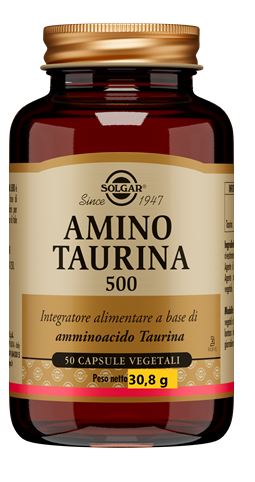 AMINO TAURINA 500 50 CAPSULE VEGETALI - Farmacia Murachelli Di Putelli dr. Giovanni