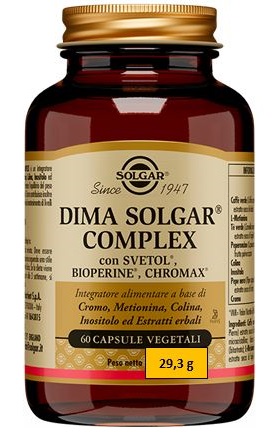 DIMA SOLGAR COMPLEX 60 CAPSULE VEGETALI - Farmacia Murachelli Di Putelli dr. Giovanni