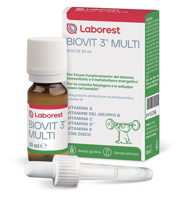 BIOVIT 3 MULTI GOCCE 30 ML - Farmacia Murachelli Di Putelli dr. Giovanni