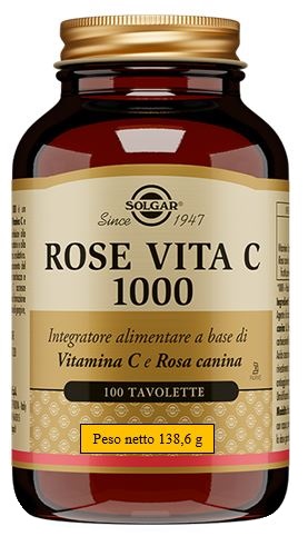 ROSE VITA C 1000 100 TAVOLETTE - Farmacia Murachelli Di Putelli dr. Giovanni