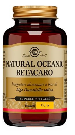 NATURAL OCEANIC BETACARO 60 PERLE - Farmacia Murachelli Di Putelli dr. Giovanni