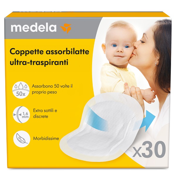 COPPETTE ASSORBILATTE ULTRA-TRASPIRANTI 30 PEZZI - Farmacia Murachelli Di Putelli dr. Giovanni