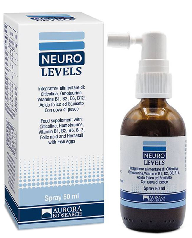 NEURO LEVELS SPRAY 50 ML - Farmacia Murachelli Di Putelli dr. Giovanni