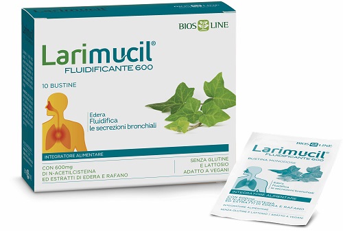 LARIMUCIL FLUIDIFICANTE 600 10 BUSTINE - Farmacia Murachelli Di Putelli dr. Giovanni