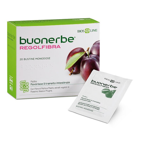 BUONERBE REGOLFIBRA 20 BUSTINE 110 G - Farmacia Murachelli Di Putelli dr. Giovanni