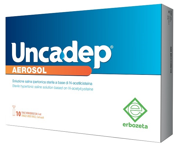 UNCADEP AEROSOL 10 FIALE MONODOSE DA 5 ML - Farmacia Murachelli Di Putelli dr. Giovanni