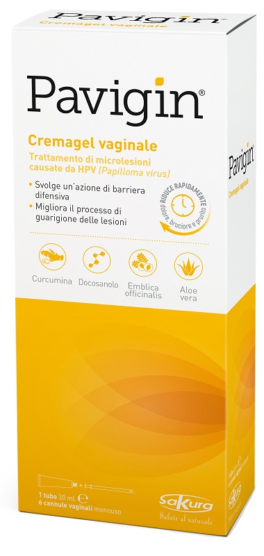 PAVIGIN CREMAGEL VAGINALE 30 ML CON 6 CANNULE VAGINALI MONOUSO - Farmacia Murachelli Di Putelli dr. Giovanni