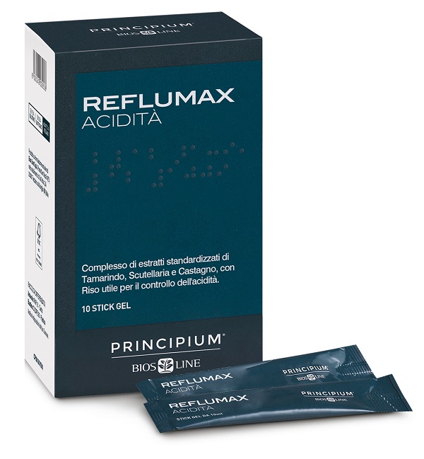 PRINCIPIUM REFLUMAX ACIDITA' 10 STICK DA 10 ML - Farmacia Murachelli Di Putelli dr. Giovanni