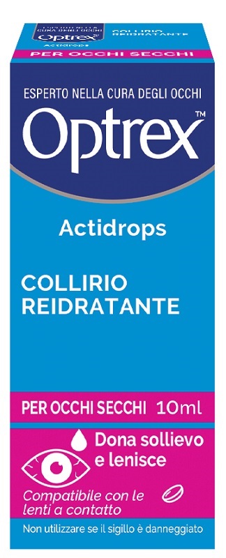 COLLIRIO REIDRATANTE OCCHI SECCHI OPTREX ACTIDROPS 10 ML - Farmacia Murachelli Di Putelli dr. Giovanni