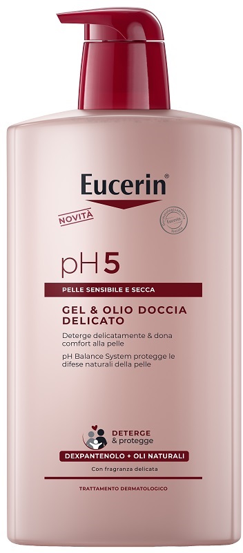 EUCERIN GEL & OLIO DOCCIA DELICATO 1 LITRO - Farmacia Murachelli Di Putelli dr. Giovanni