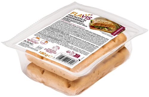 FLAVIS FOCACCIA ROSMARINO 2 PEZZI DA 90 G - Farmacia Murachelli Di Putelli dr. Giovanni