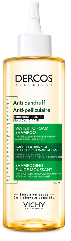 DERCOS TECHNIQUE SHAMPOO ANTI DANDRUFF ACQUA MOUSSE 200 ML - Farmacia Murachelli Di Putelli dr. Giovanni
