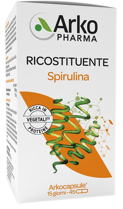 ARKOCPS SPIRULINA 45 CAPSULE - Farmacia Murachelli Di Putelli dr. Giovanni
