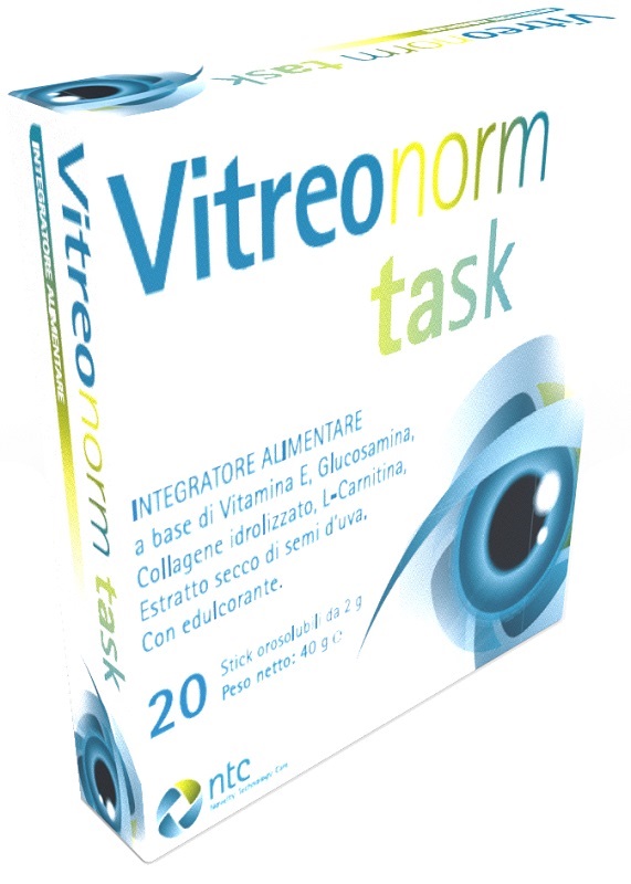 VITREONORM TASK 20 STICK OROSOLUBILI 2 G - Farmacia Murachelli Di Putelli dr. Giovanni
