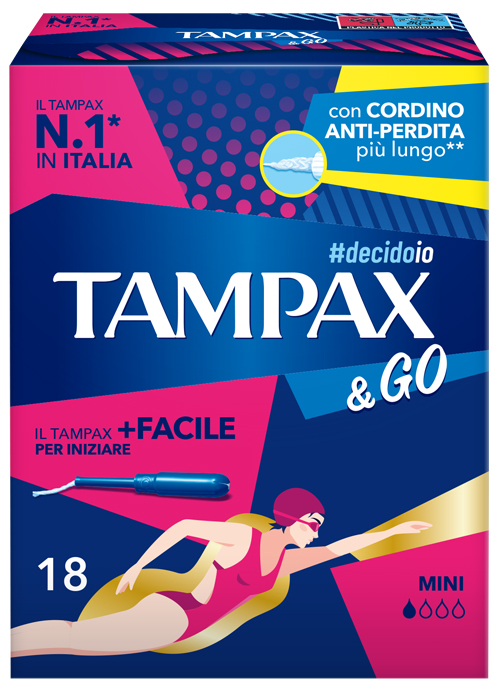 TAMPAX &GO MINI 18 PEZZI - Farmacia Murachelli Di Putelli dr. Giovanni