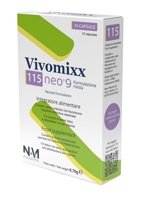 VIVOMIXX 115 NEO 9 10 CAPSULE - Farmacia Murachelli Di Putelli dr. Giovanni