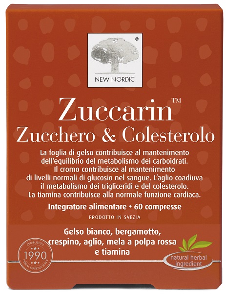 ZUCCARIN ZUCCHERO & COLESTEROLO 60 COMPRESSE - Farmacia Murachelli Di Putelli dr. Giovanni
