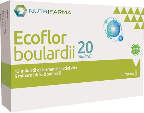ECOFLOR BOULARDII 20 MILIARDI 10 CAPSULE - Farmacia Murachelli Di Putelli dr. Giovanni