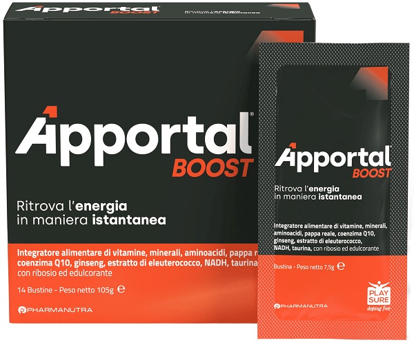 APPORTAL BOOST 14 BUSTINE CON EDULCORANTE - Farmacia Murachelli Di Putelli dr. Giovanni