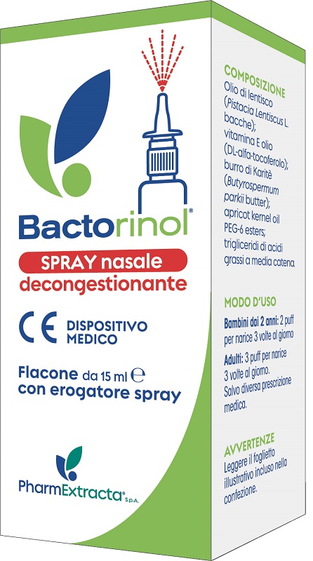 BACTORINOL SPRAY NASALE 15 ML - Farmacia Murachelli Di Putelli dr. Giovanni