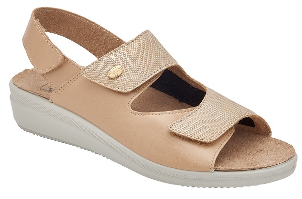 CALZATURA ANTONIA SANDAL PRINTED SYNTHETIC/SYNTHETIC W PLATINUM 40 - Farmacia Murachelli Di Putelli dr. Giovanni