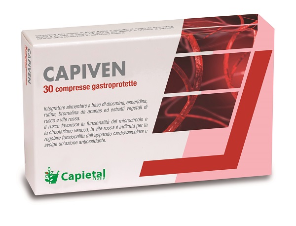 CAPIVEN 30 COMPRESSE GASTROPROTETTE - Farmacia Murachelli Di Putelli dr. Giovanni