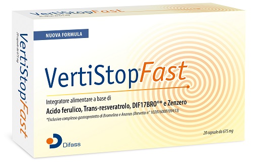 VERTISTOP FAST 20 CAPSULE DA 675 MG - Farmacia Murachelli Di Putelli dr. Giovanni