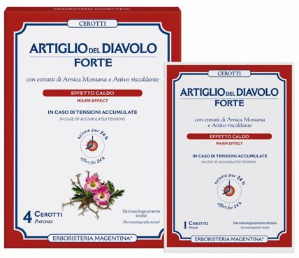 ARTIGLIO FORTE CEROTTI 4 PEZZI - Farmacia Murachelli Di Putelli dr. Giovanni