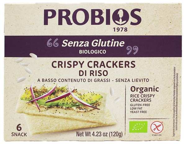 CRISPY CRACKERS RISO 6 PEZZI DA 20 G - Farmacia Murachelli Di Putelli dr. Giovanni