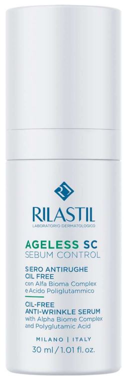 RILASTIL AGELESS SC SEBUM CONTROL SIERO ANTIRUGHE OIL FREE 30 ML - Farmacia Murachelli Di Putelli dr. Giovanni