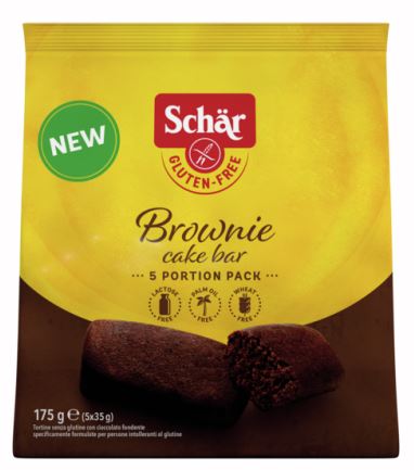 SCHAR BROWNIE CAKE BAR 175 G - Farmacia Murachelli Di Putelli dr. Giovanni