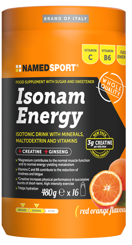ISONAM ENERGY ORANGE 480 G - Farmacia Murachelli Di Putelli dr. Giovanni