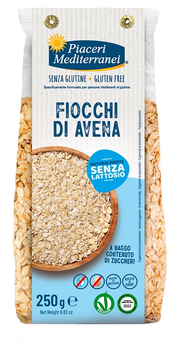 PIACERI MEDITERRANEI FIOCCHI AVENA 250 G - Farmacia Murachelli Di Putelli dr. Giovanni