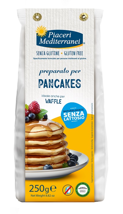 PIACERI MEDITERRANEI PREPARATO PANCAKES 250 G - Farmacia Murachelli Di Putelli dr. Giovanni