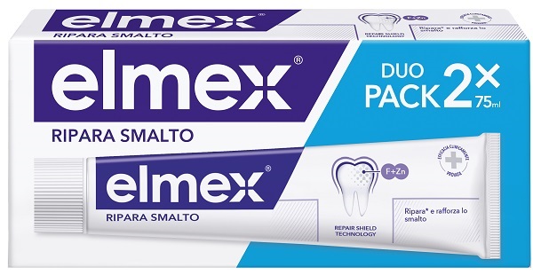 ELMEX RIPARA SMALTO 2 PEZZI 75 ML - Farmacia Murachelli Di Putelli dr. Giovanni