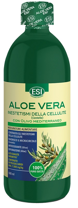 ESI ALOE VERA SUCCO CON OLIVO CELLULITE 500 ML - Farmacia Murachelli Di Putelli dr. Giovanni