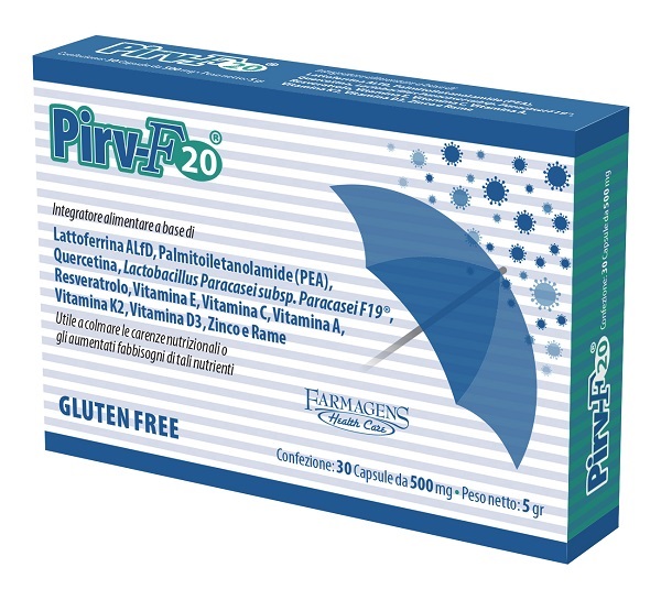 PIRV F20 30 CAPSULE 500 MG - Farmacia Murachelli Di Putelli dr. Giovanni