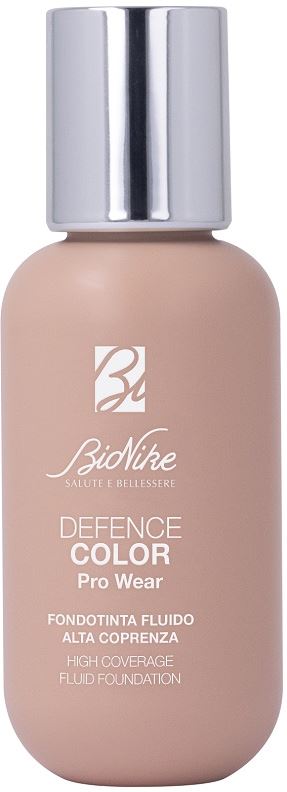 DEFENCE COLOR PRO WEAR FONDOTINTA FLUIDO ALTA COPRENZA N4 BEIGE 50 ML - Farmacia Murachelli Di Putelli dr. Giovanni