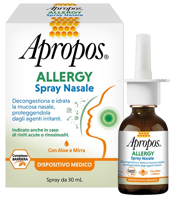 SPRAY NASALE APROPOS ALLERGY 30 ML - Farmacia Murachelli Di Putelli dr. Giovanni