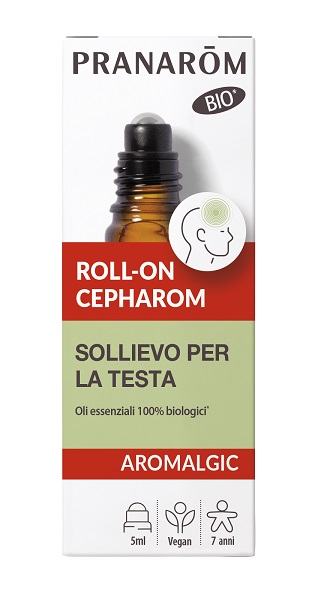 PRANAROM ROLL ON CEPHAROM HEAD TENSION AROMALGIC 5 ML - Farmacia Murachelli Di Putelli dr. Giovanni