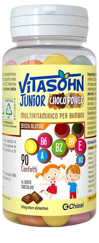 VITASOHN JUNIOR CHOCO POWER 90 CONFETTI - Farmacia Murachelli Di Putelli dr. Giovanni