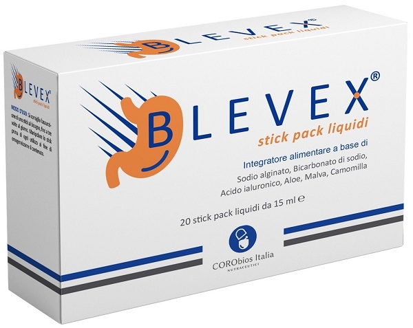 BLEVEX 20 STICK PACK LIQUIDI DA 15 ML - Farmacia Murachelli Di Putelli dr. Giovanni